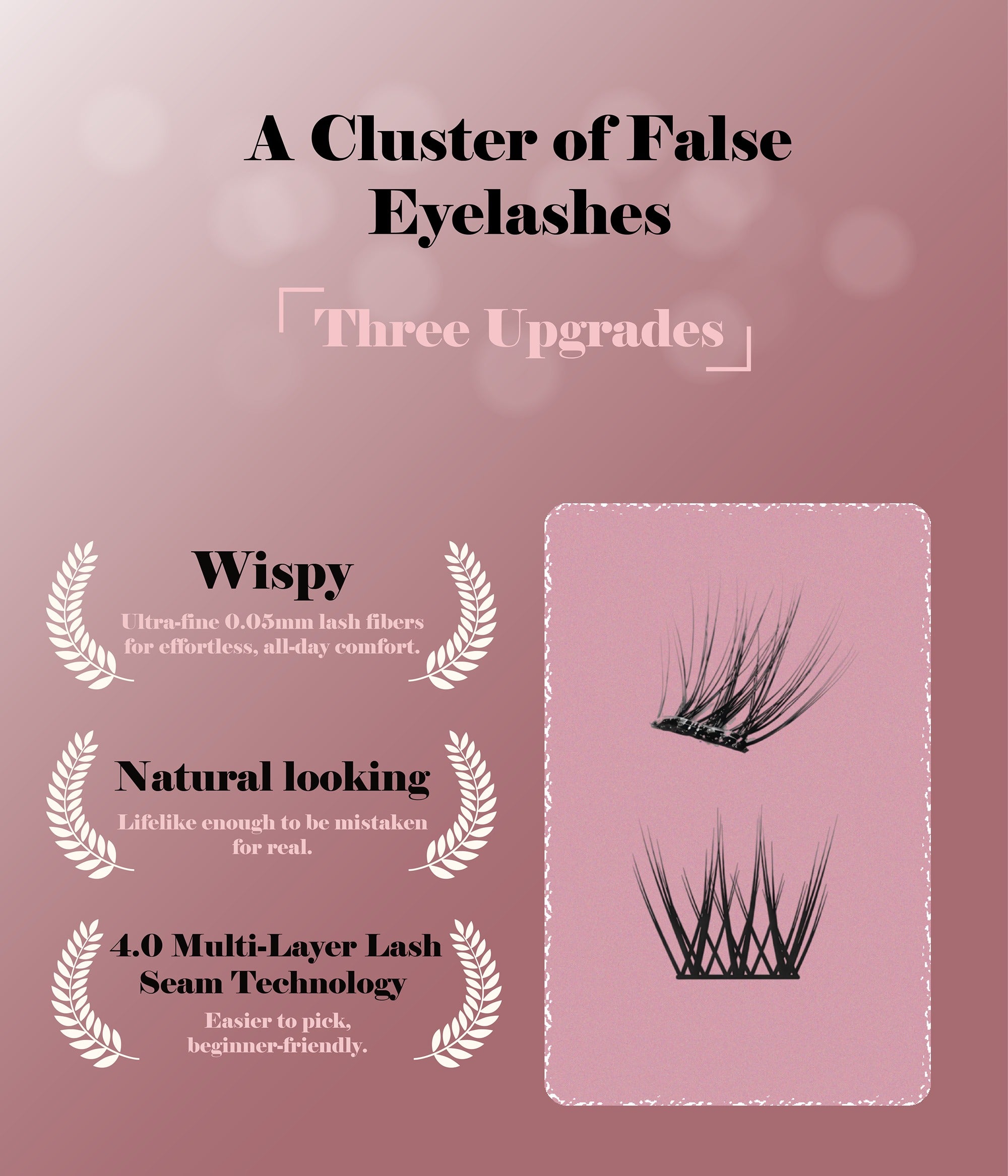 rhyme&chime self-adhesive lashes by MiracleMe